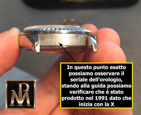 Verifica Seriale e Referenza Rolex con www  